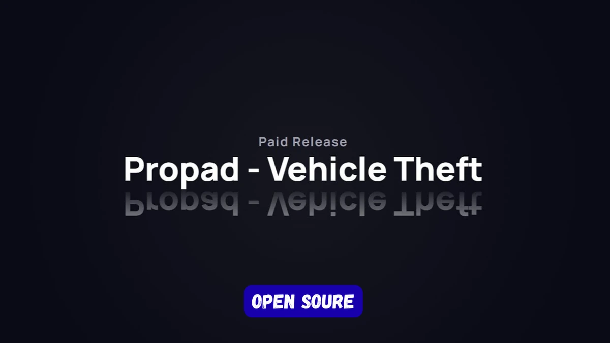 Advanced Propad System FiveM | Open Source Standalone